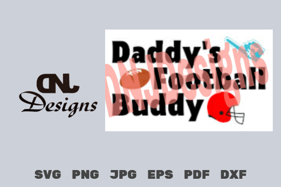 Daddy's Football Buddy Cut File Pack Review