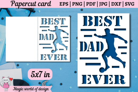 Football SVG Best DAD Ever Card: Graphics & Crafts Review
