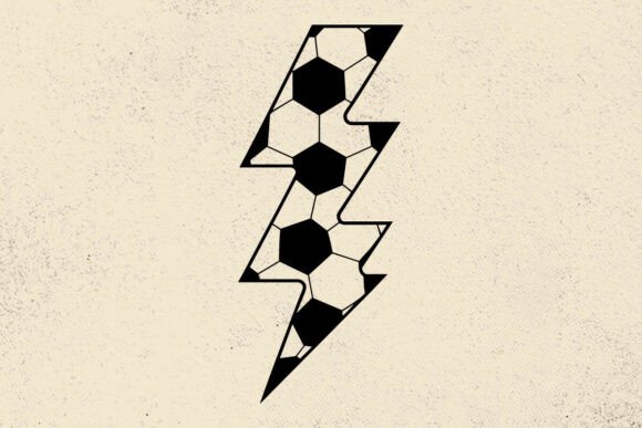 h1Soccer Lightning Bolt SVG Graphics for Crafts & Handmade Business Use/h1