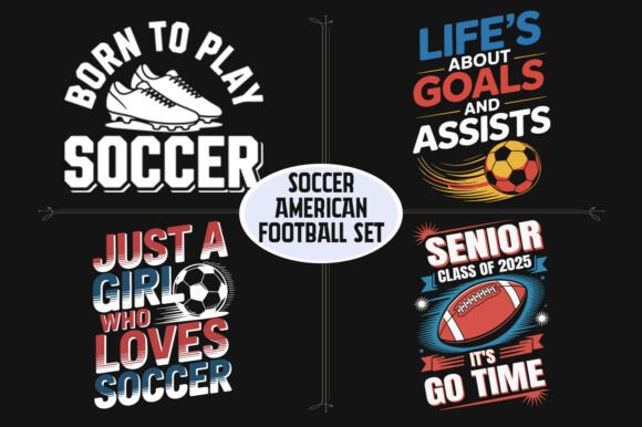 Soccer American Football SVG Design Set Review