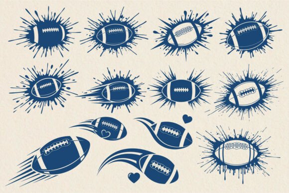 Splatter Football SVG: High-Energy Design for Dynamic Content Publishing